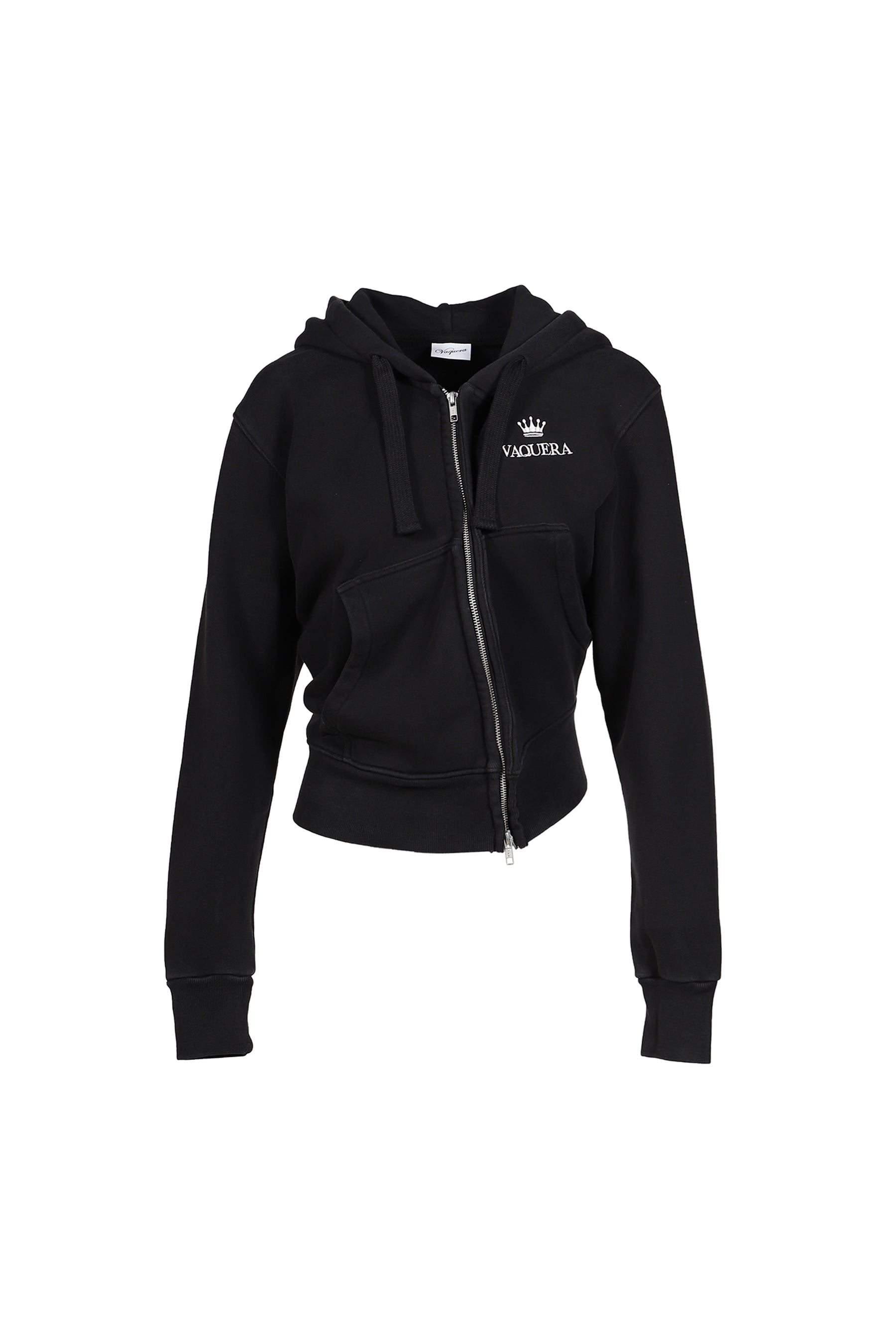 TWISTED HOODIE KNIT / BLK