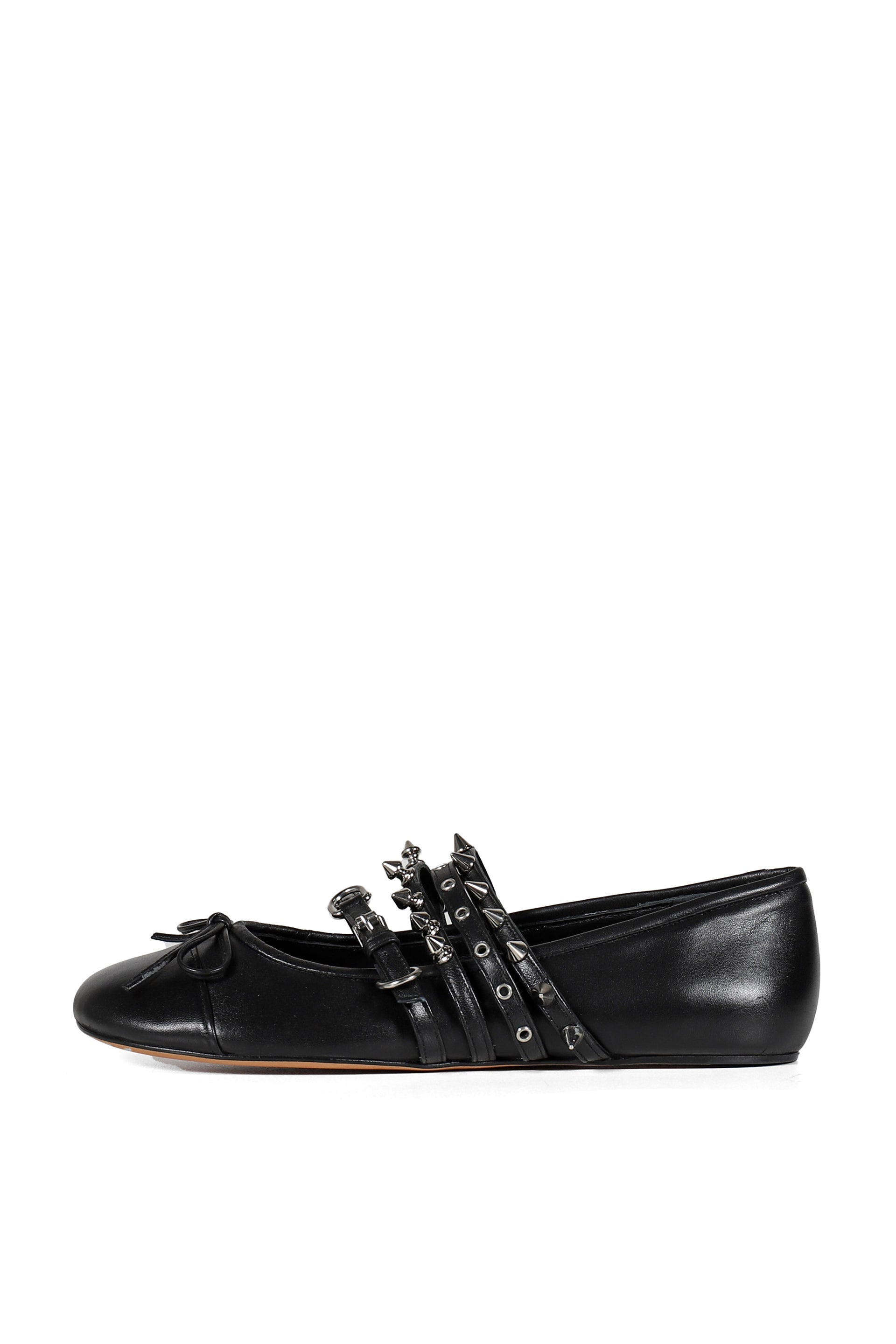 ABRA SPIKE BALLERINA / BLK