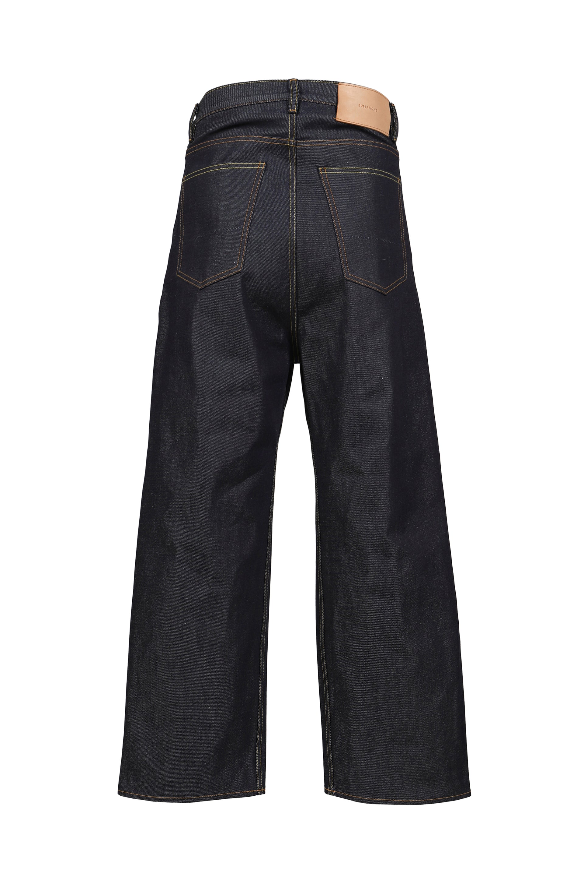 2TUCK WIDE DENIM PANTS -ENTASIS Mk-Ⅱ- / RIGID INDIGO