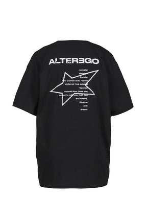 ALBUM T-SHIRT / BLACK 