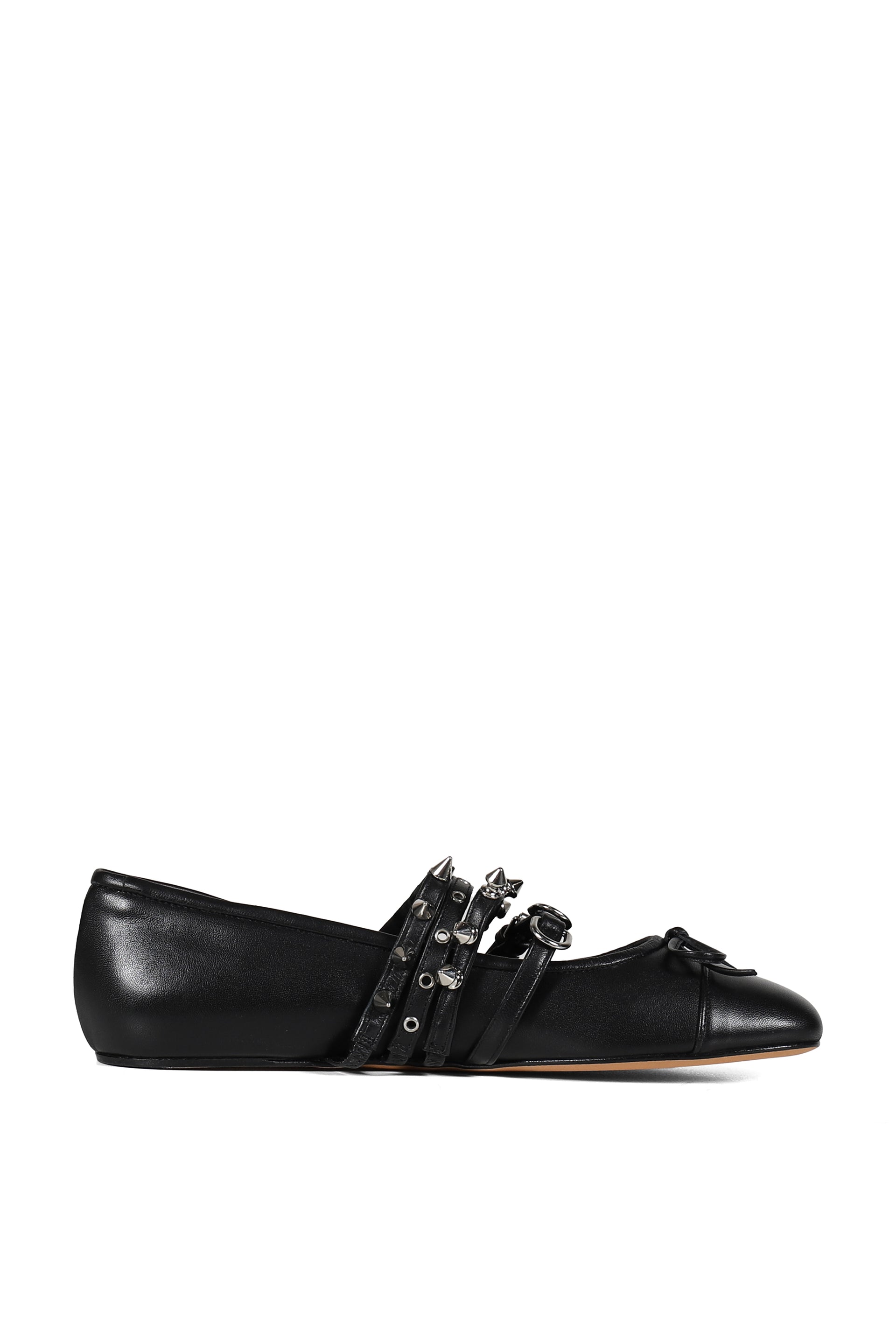 ABRA SPIKE BALLERINA / BLK