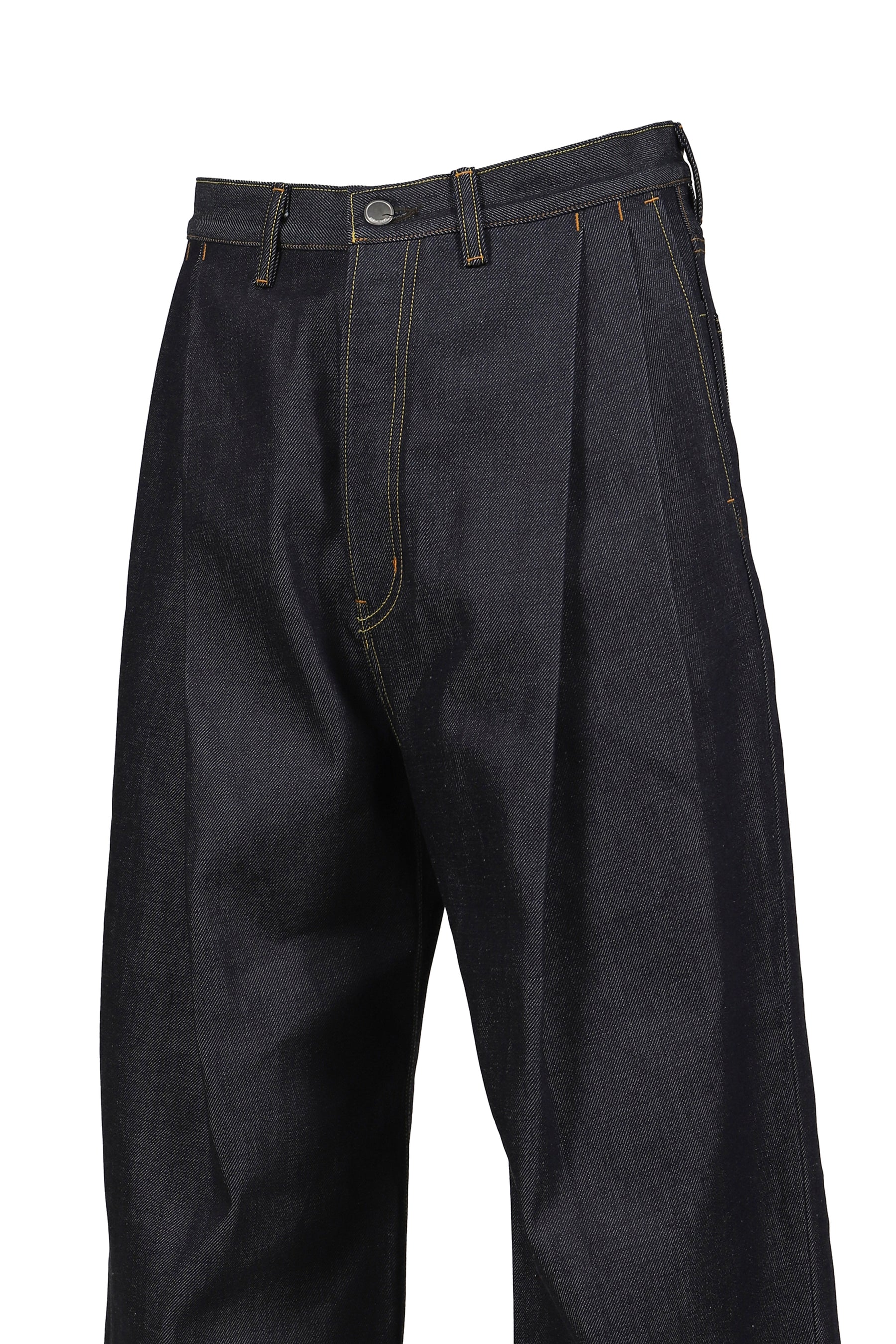 SUBLATIONS 2TUCK WIDE DENIM PANTS -ENTASIS Mk-Ⅱ- / RIGID INDIGO