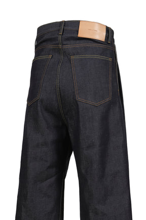 SUBLATIONS 2TUCK WIDE DENIM PANTS -ENTASIS Mk-Ⅱ- / RIGID INDIGO
