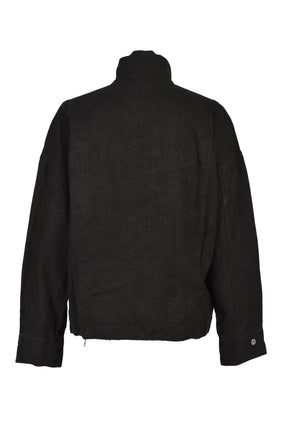BIBLIOTHERK BIBLIOTHEQUE SS26 REVERSIBLE JACKET / BLK - NUBIAN