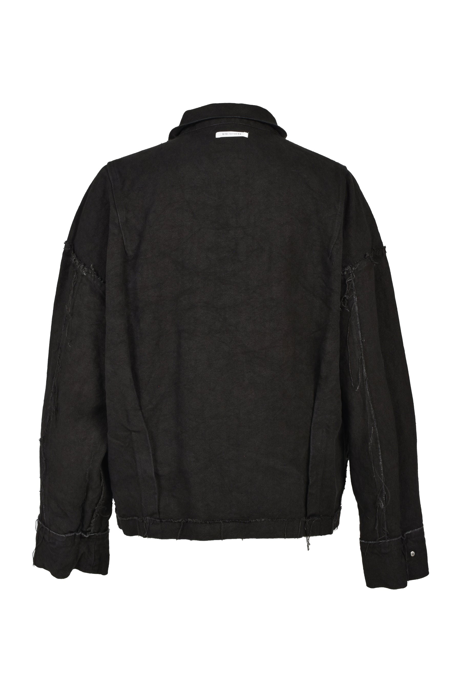 BIBLIOTHERK BIBLIOTHEQUE SS26 REVERSIBLE JACKET / BLK - NUBIAN