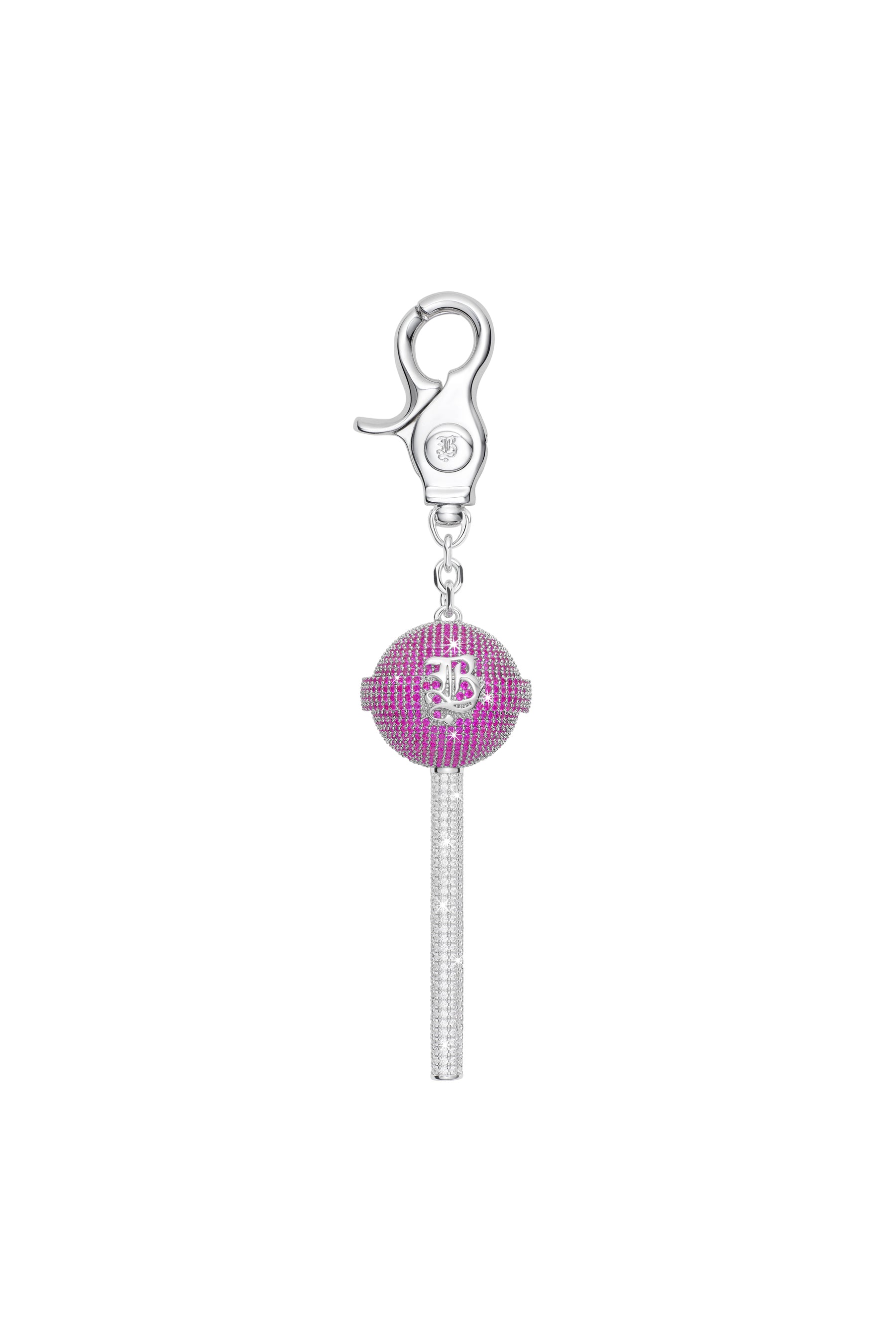 SPARKLING DIAMOND LOLLIPOP / DEEP PNK