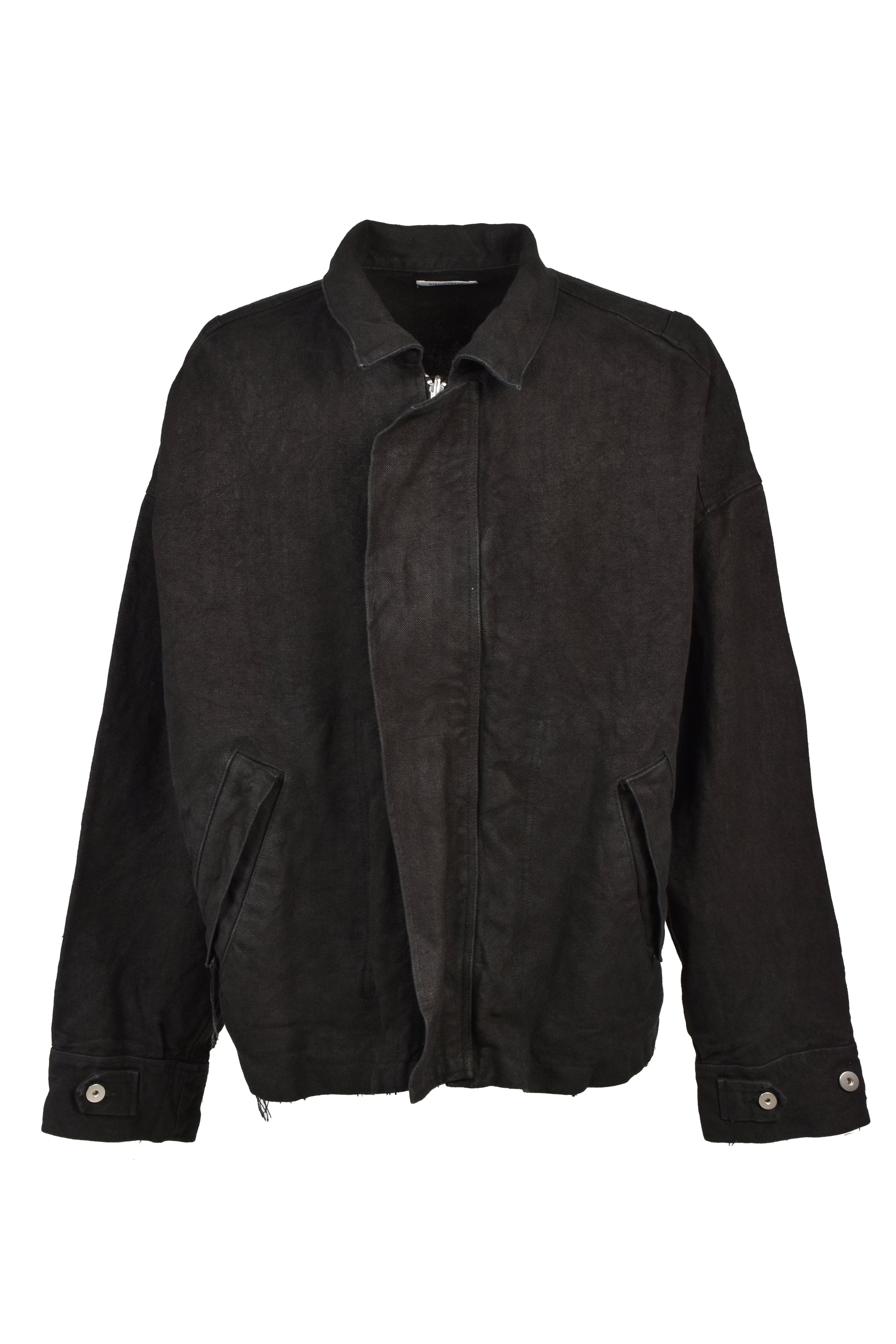 BIBLIOTHERK BIBLIOTHEQUE SS26 REVERSIBLE JACKET / BLK - NUBIAN