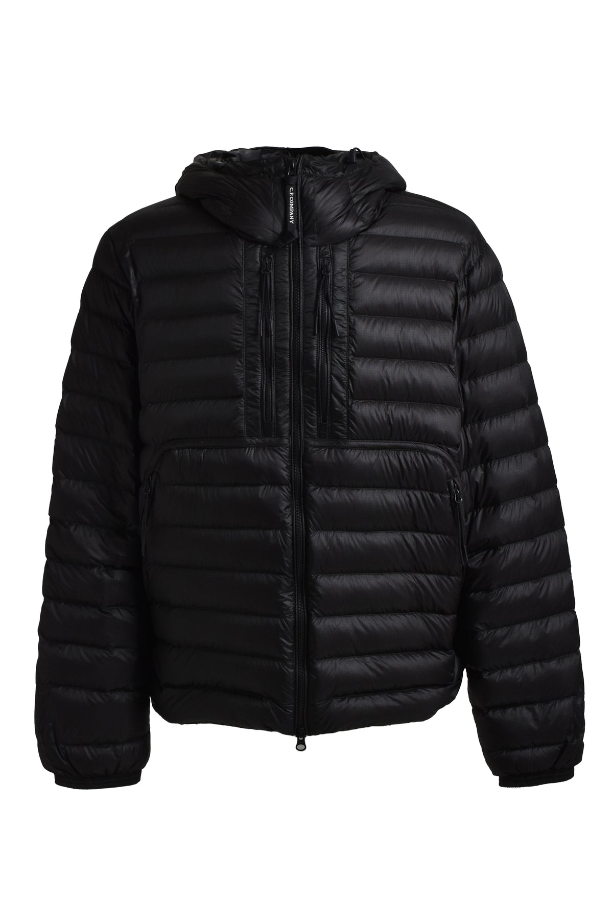 D.D. SHELL GOGGLE DOWN JACKET / BLK 999