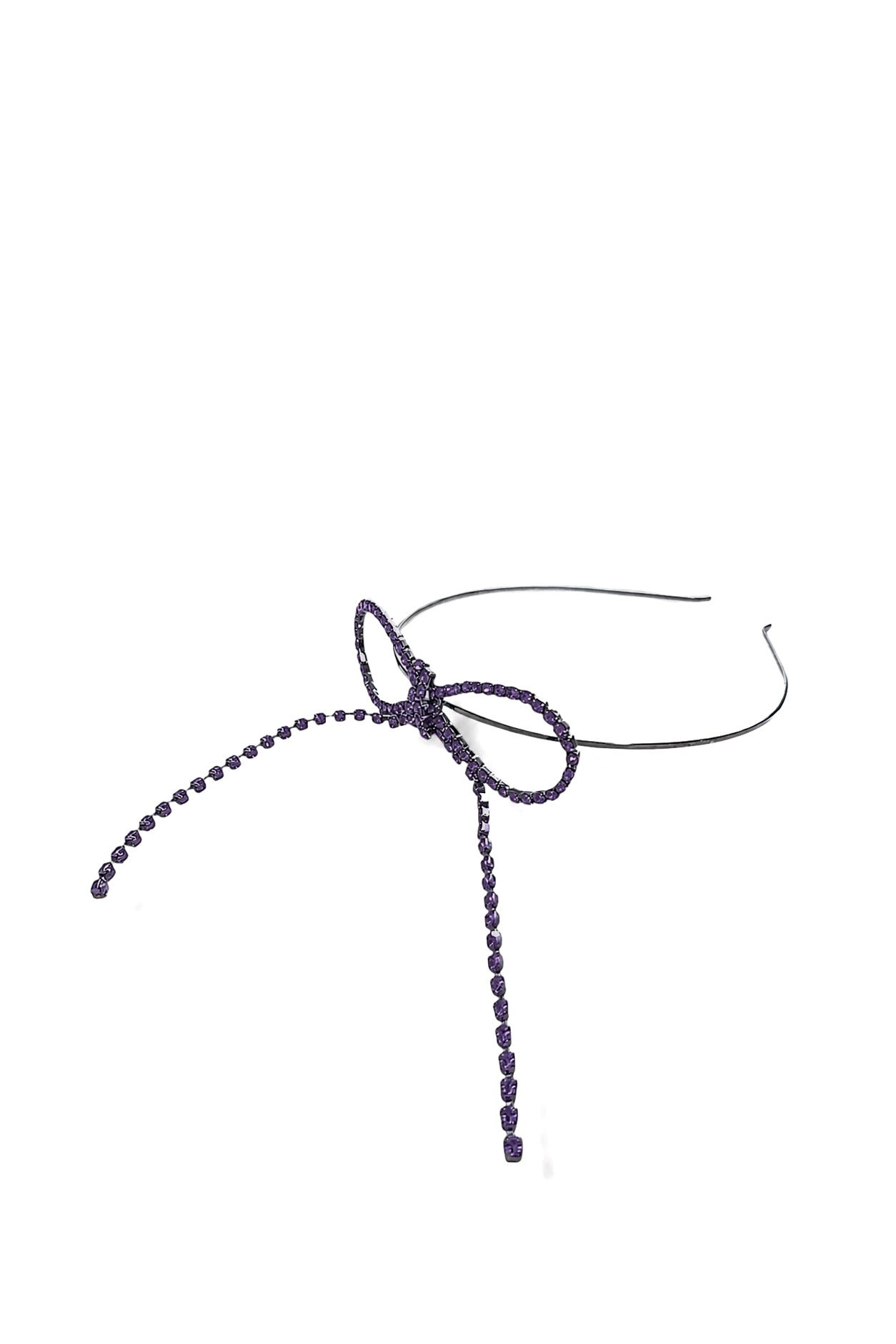 BIG RIBBON HAIRBAND / VIOLET