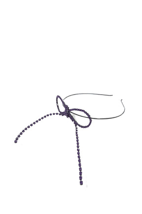 BIG RIBBON HAIRBAND / VIOLET