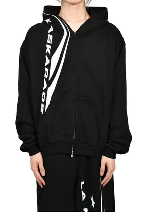 ULTRA HEAVY MSKRD HOODIES / BLK