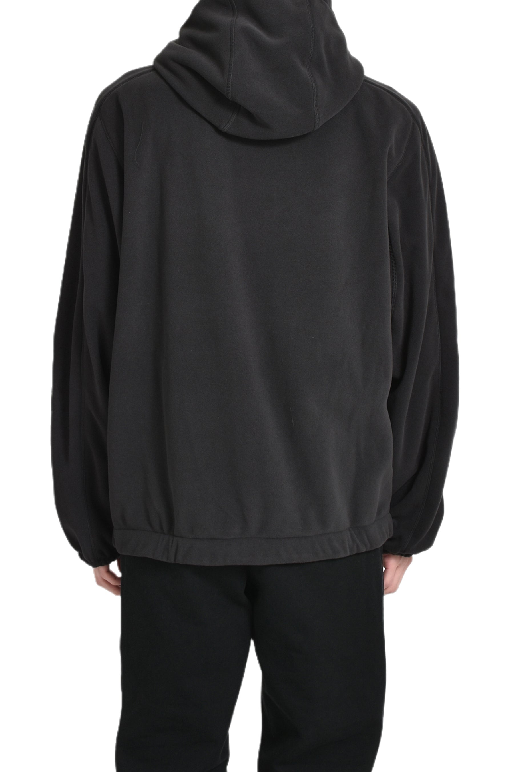 POLARTEC® FLEECE HOODIE JUMPER / BLK 01