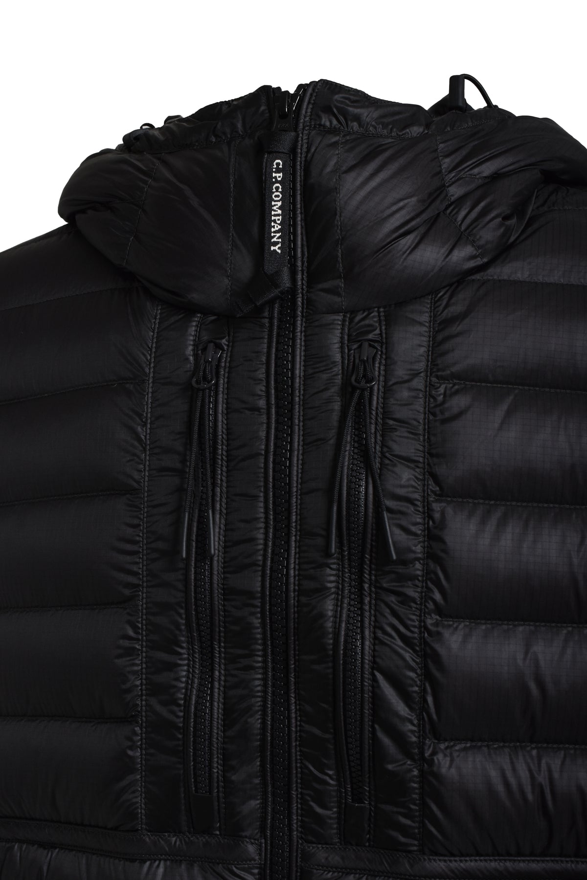 D.D. SHELL GOGGLE DOWN JACKET / BLK 999