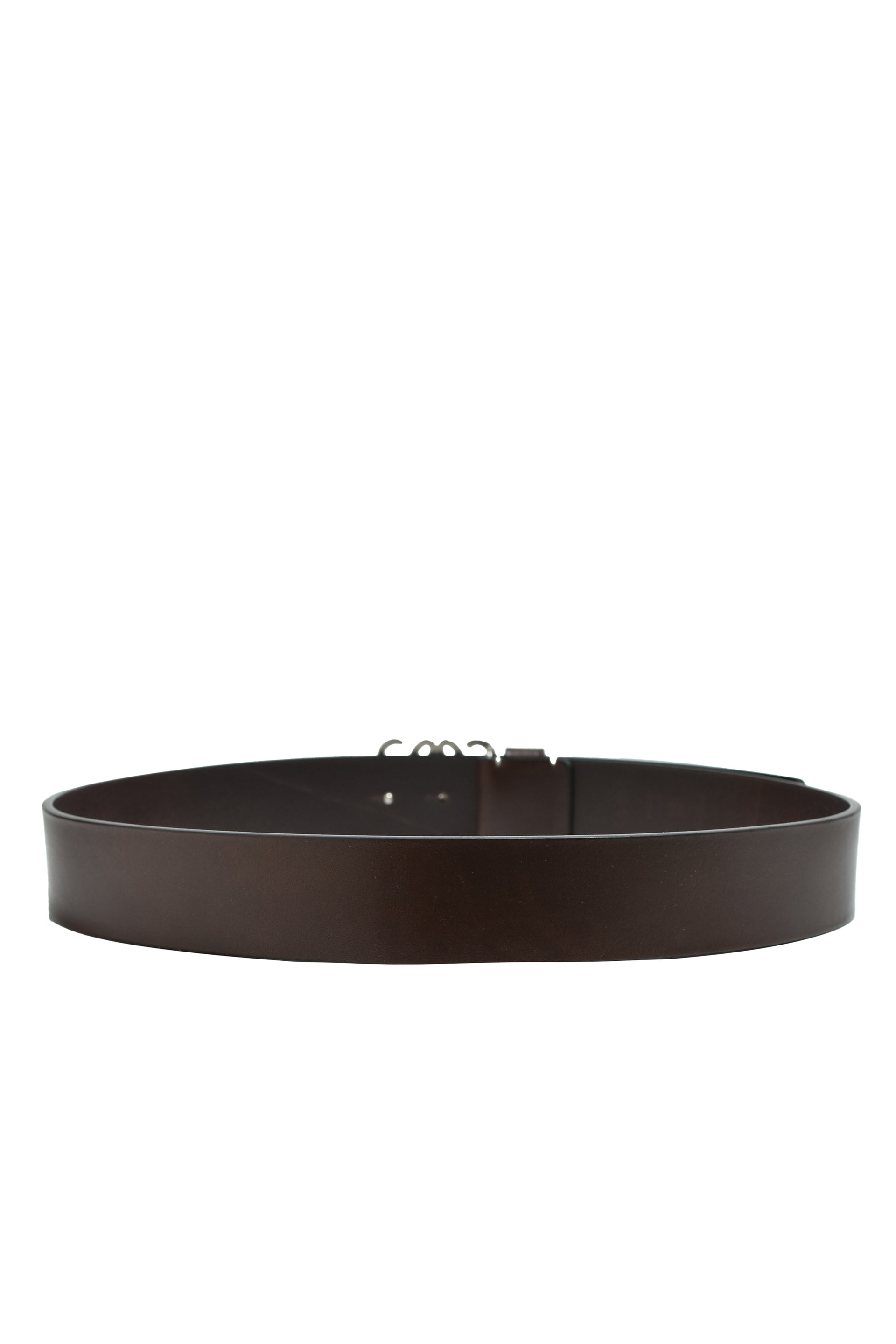 ANAGRAM CHUNKY 4CM BELT / D.CIGAR