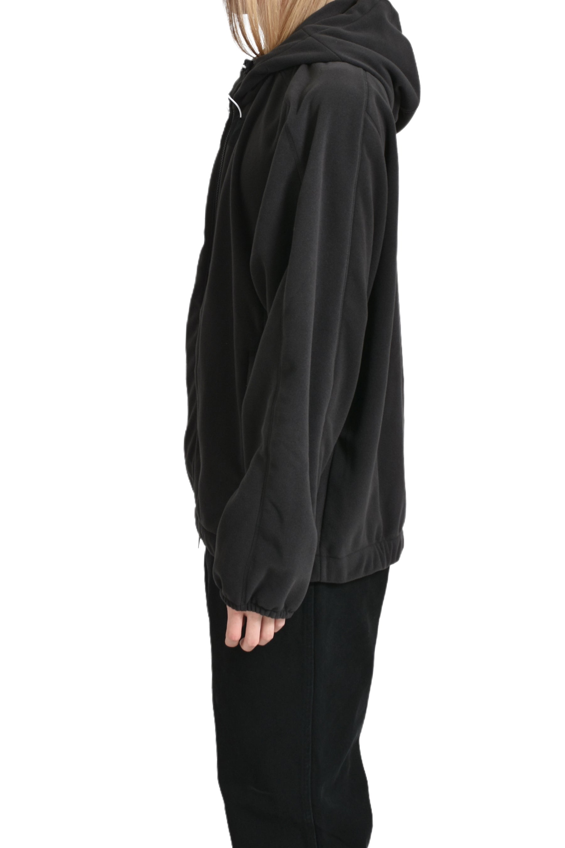 POLARTEC® FLEECE HOODIE JUMPER / BLK 01