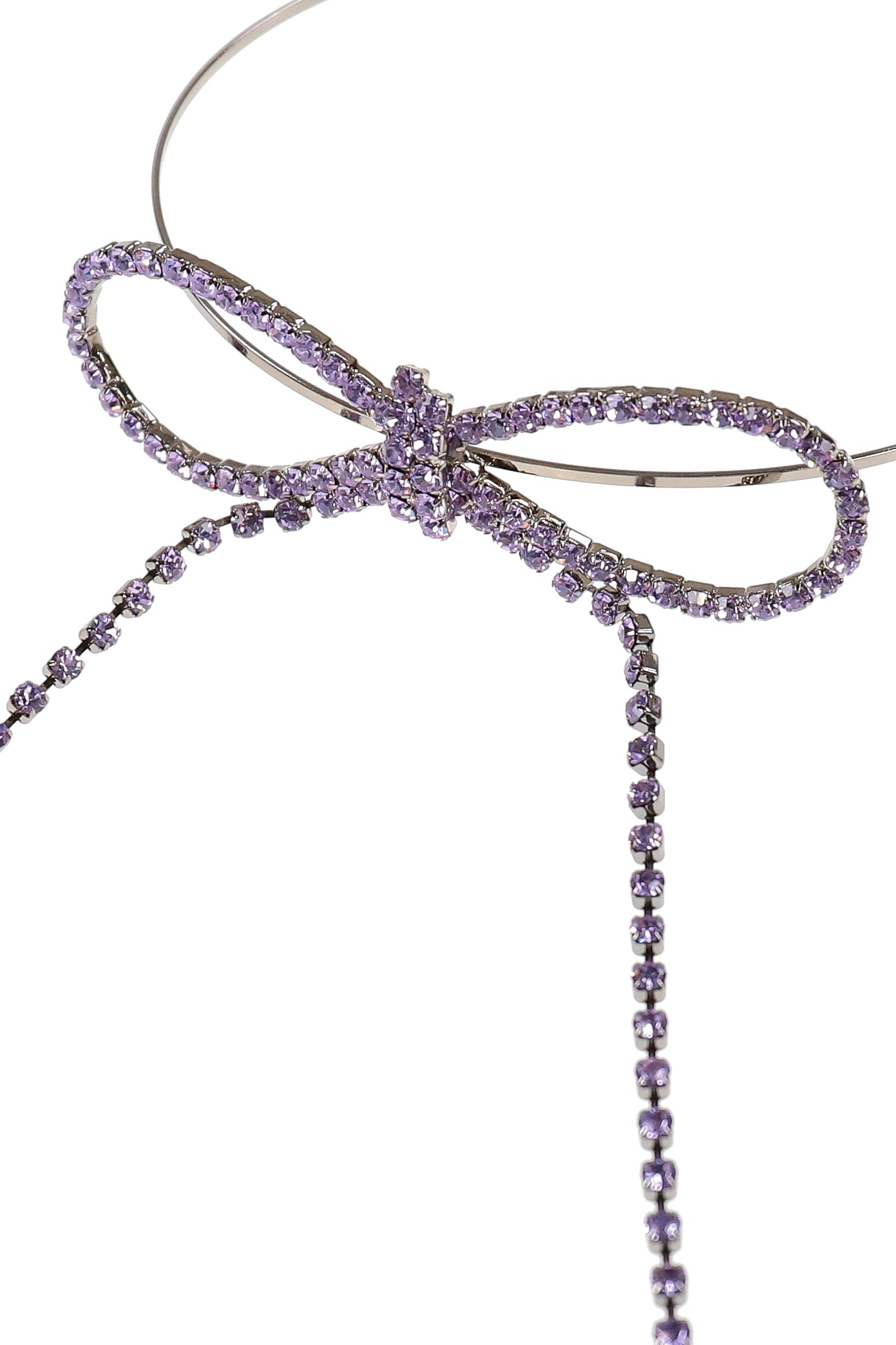 BIG RIBBON HAIRBAND / VIOLET