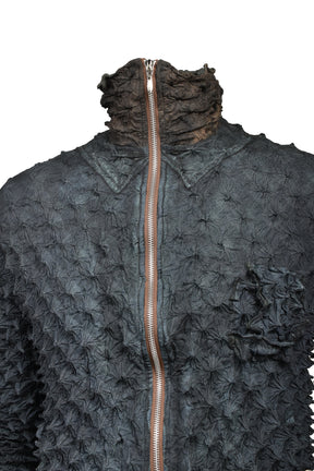 SPIKY FLIGHT JACKET / SMOKE BLK