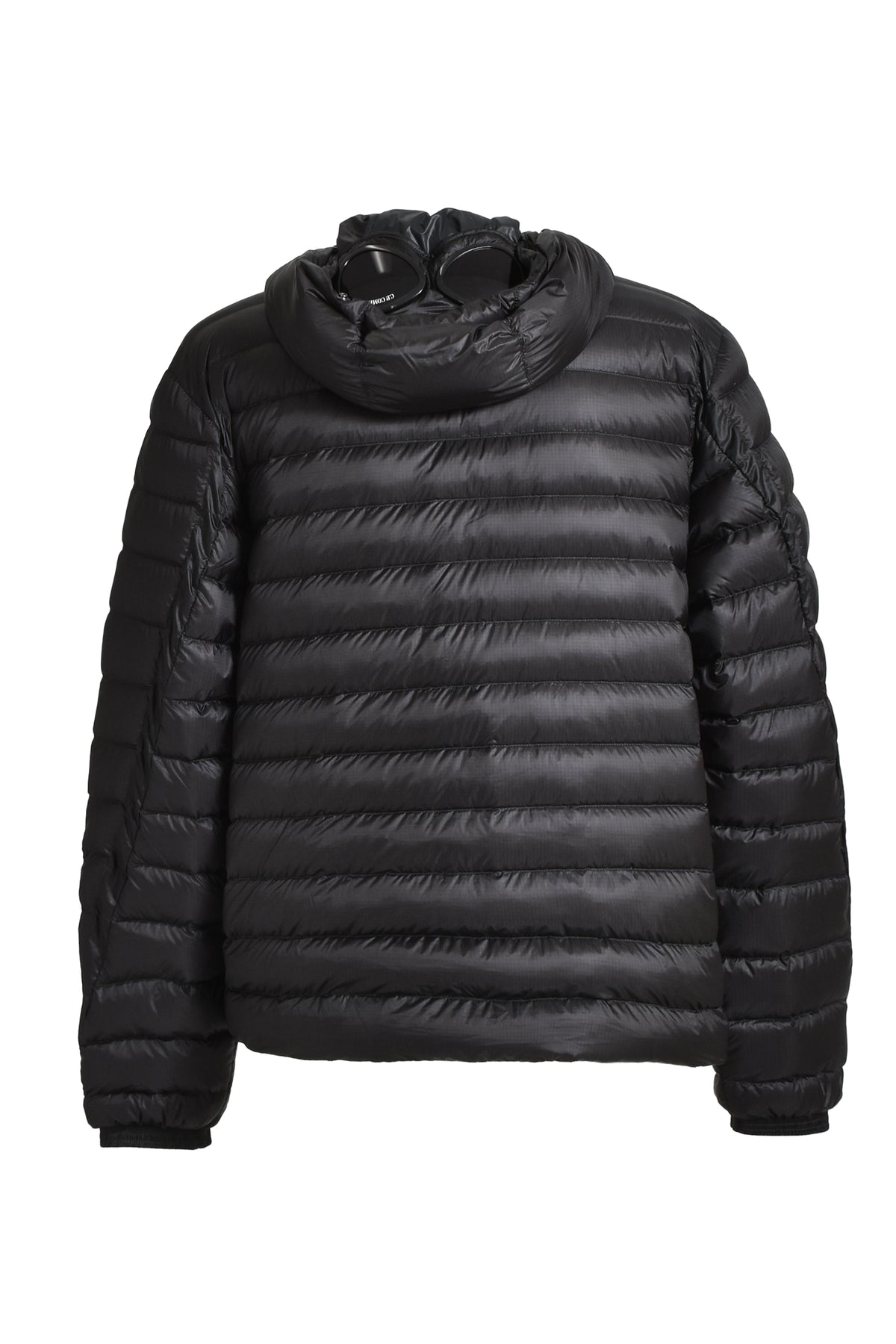 D.D. SHELL GOGGLE DOWN JACKET / BLK 999