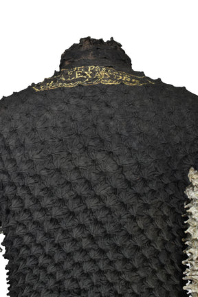 SPIKY FLIGHT JACKET / SMOKE BLK