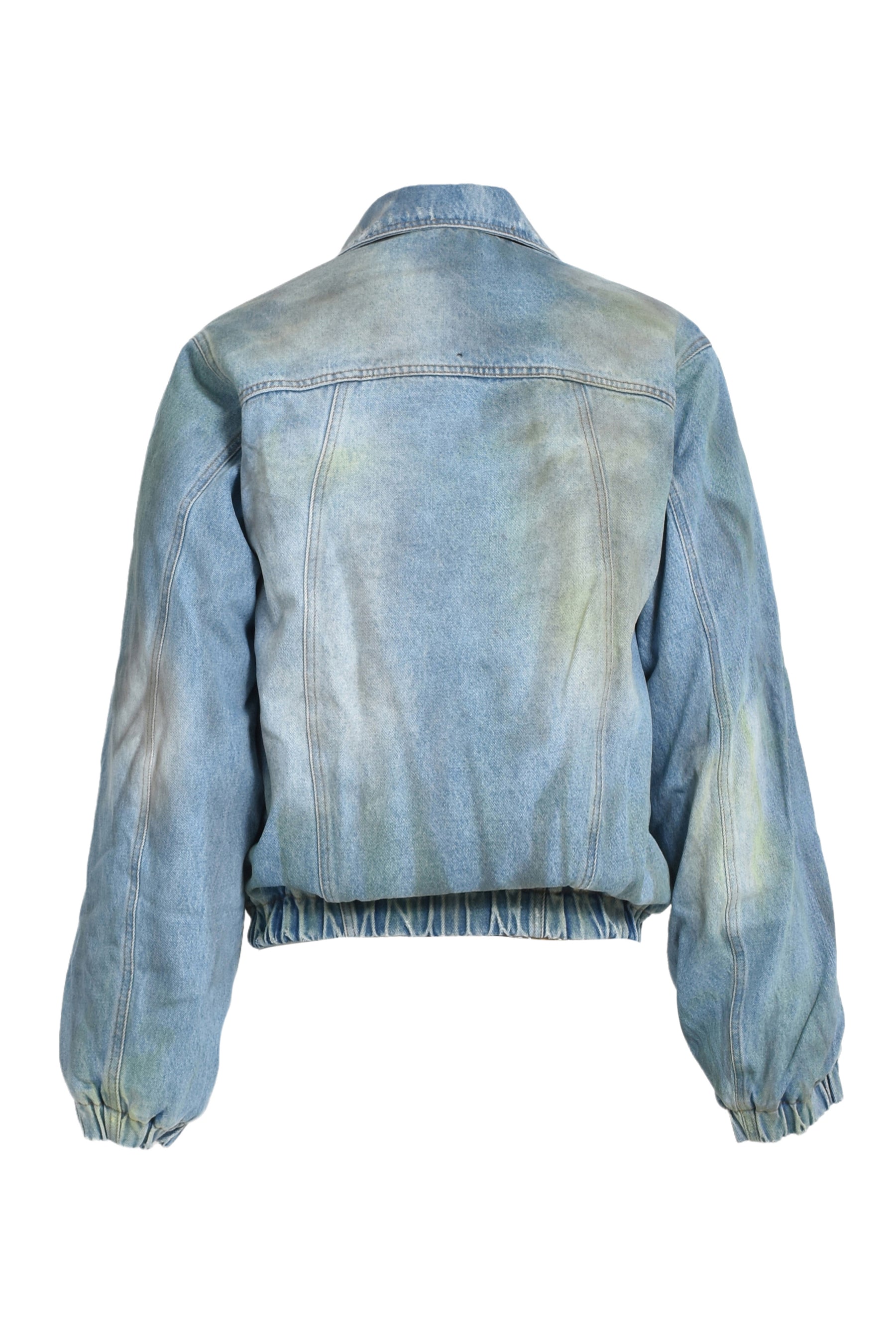 DENIM BOMBER / BLU