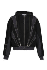 REVERSIBLE ARMOR HOODIE / BLK