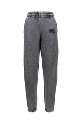 ESSENTIAL TERRY CLASSIC SWEATPANT PUFF PAINT LOGO / WASHED GRANITE 