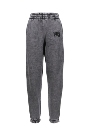 ESSENTIAL TERRY CLASSIC SWEATPANT PUFF PAINT LOGO / WASHED GRANITE 