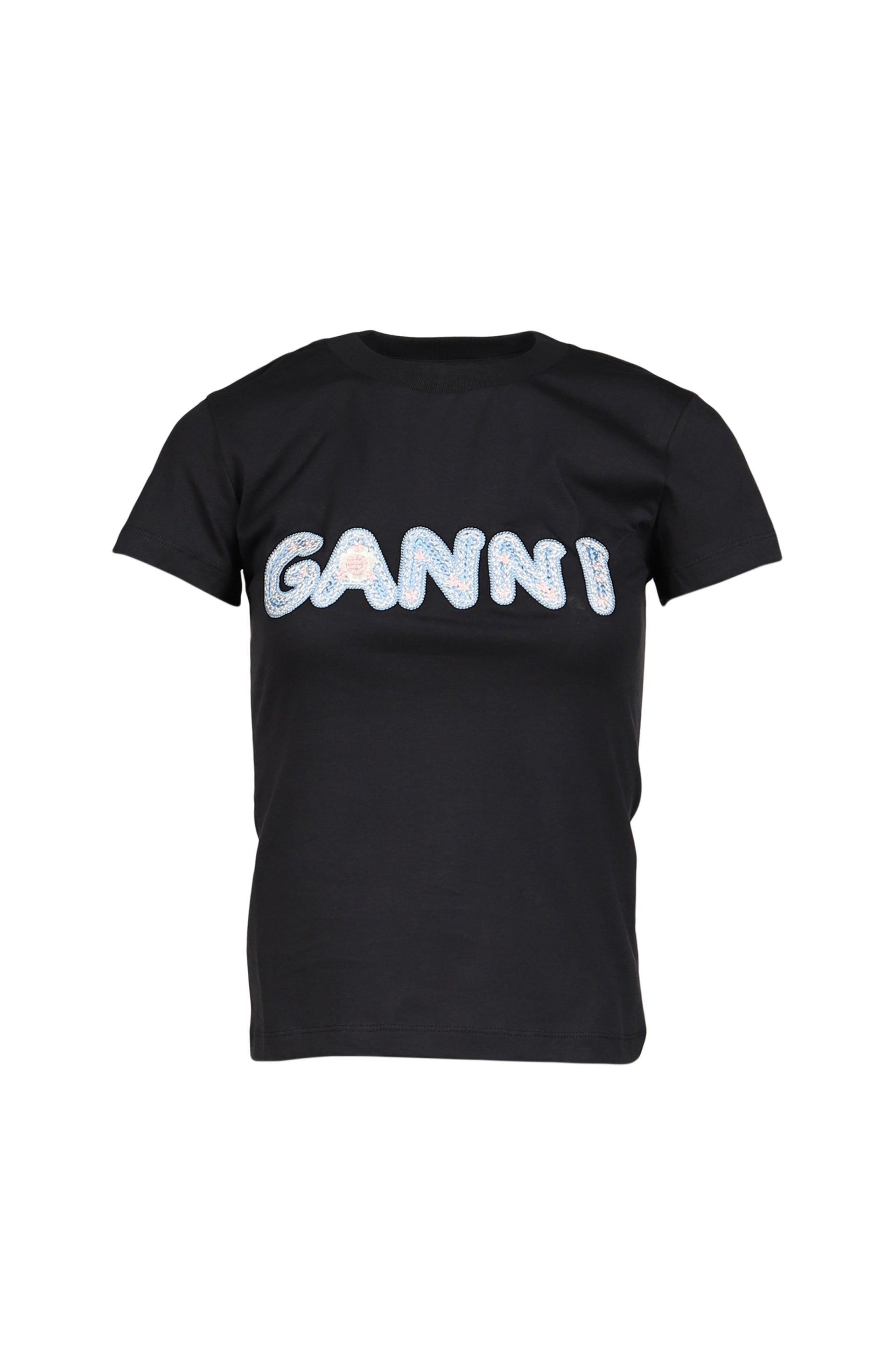 BASIC COTTON JERSEY BABY FIT GANNI / PHANTOM