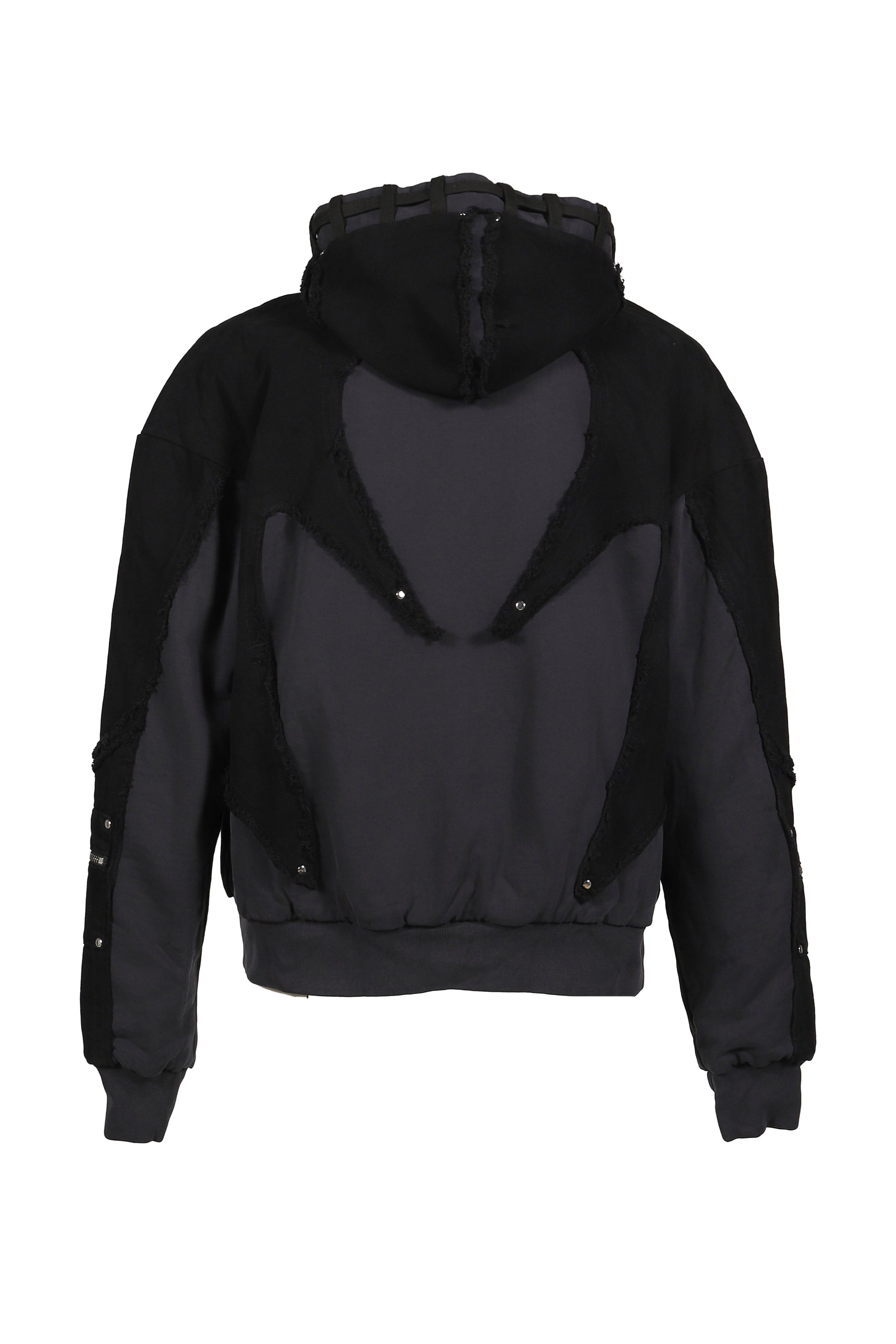 REVERSIBLE ARMOR HOODIE / BLK