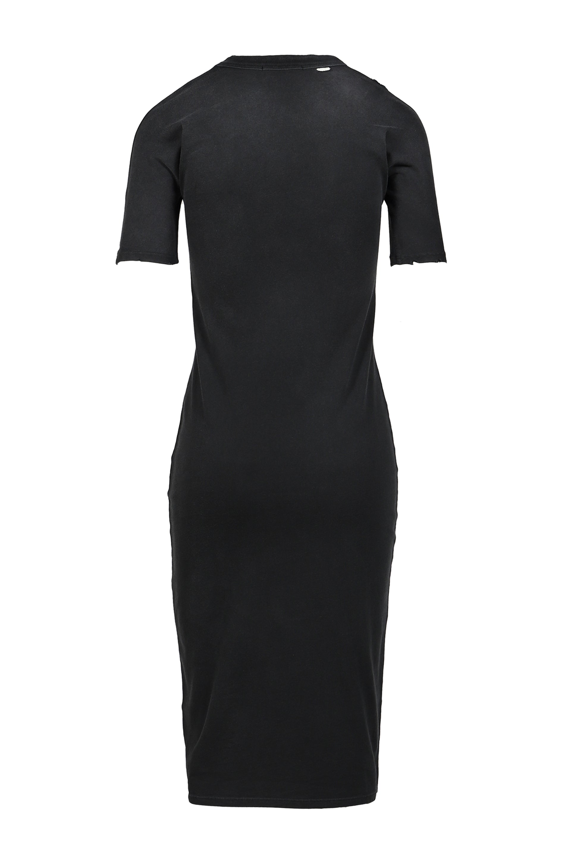 WILLY CHAVARRIA SS26 POWERHOUSE T-SHIRT DRESS / BLK - NUBIAN WILLY CHAVARRIA SS26 POWERHOUSE T-SHIRT DRESS / BLK - NUBIAN
