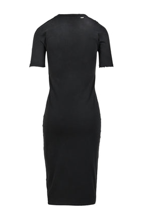 POWERHOUSE T-SHIRT DRESS / BLK