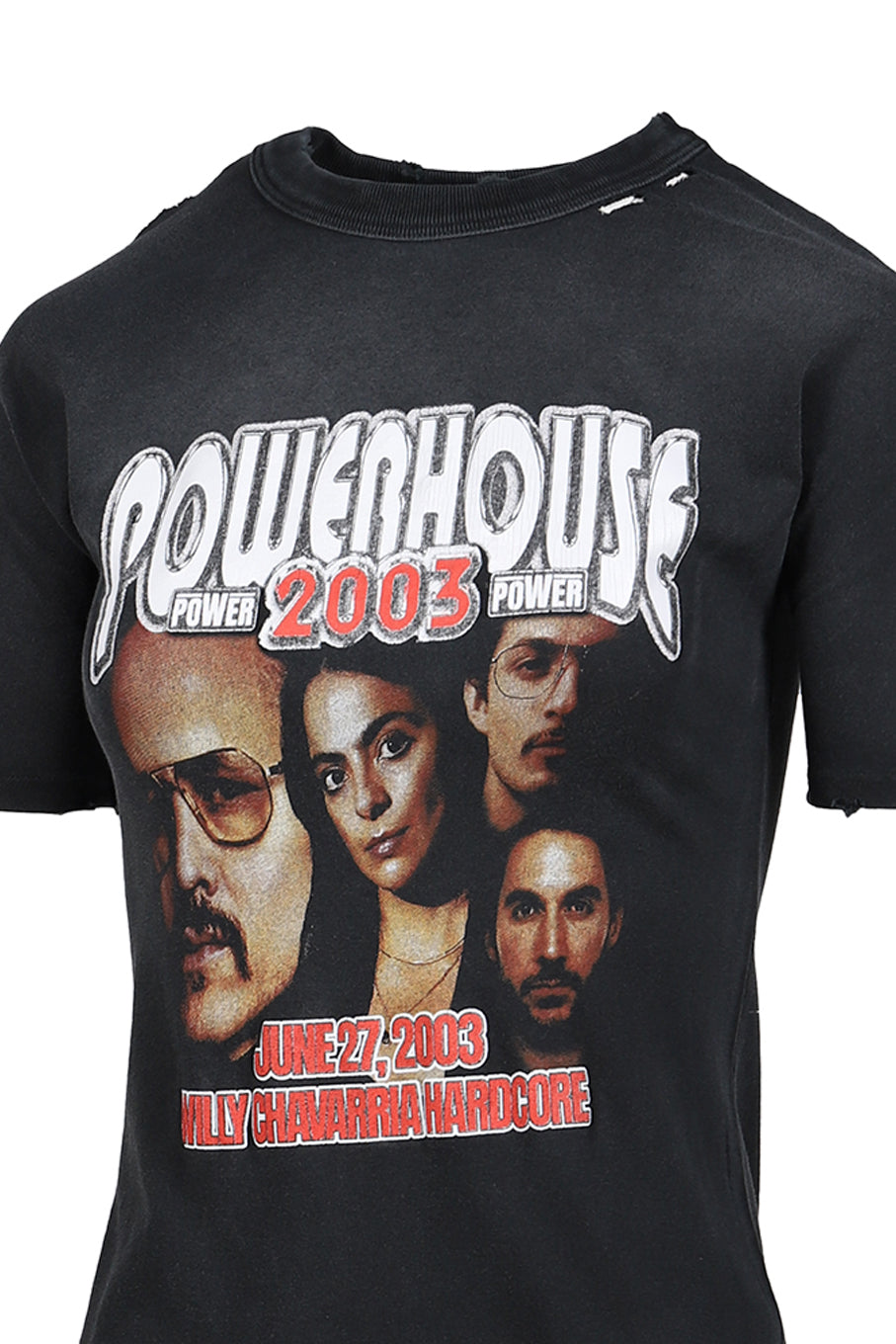 POWERHOUSE T-SHIRT DRESS / BLK