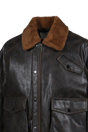 PU WORKWEAR JACKET / BRW