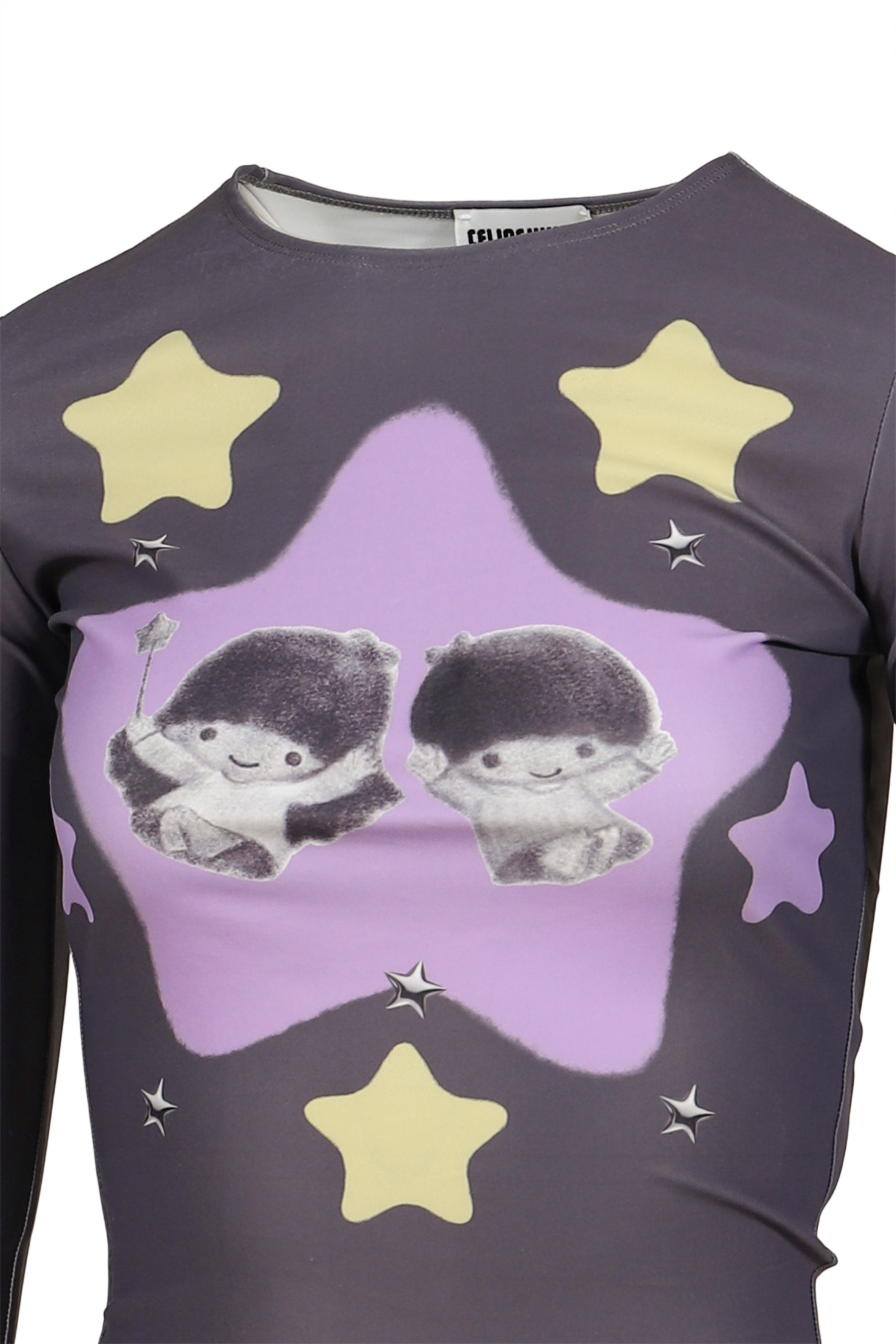 LONG SLEEVE TEE / GREY