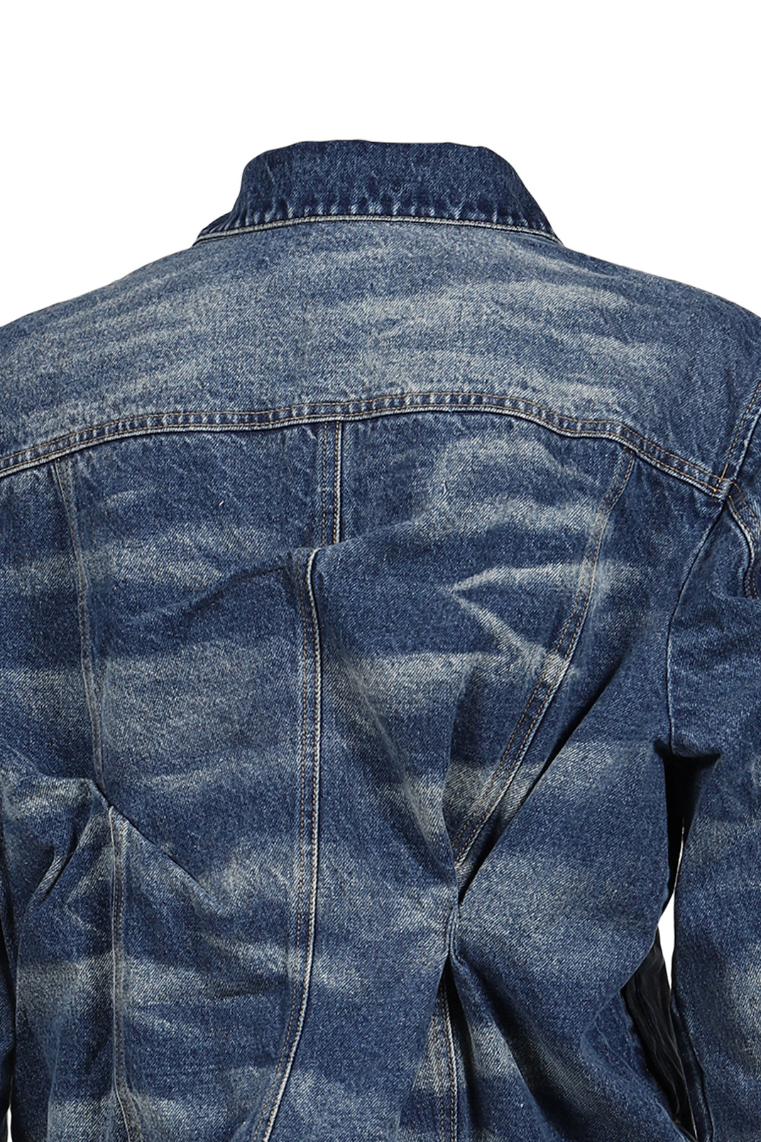TREATED JEAN JACKET / DENIM DARK WASH