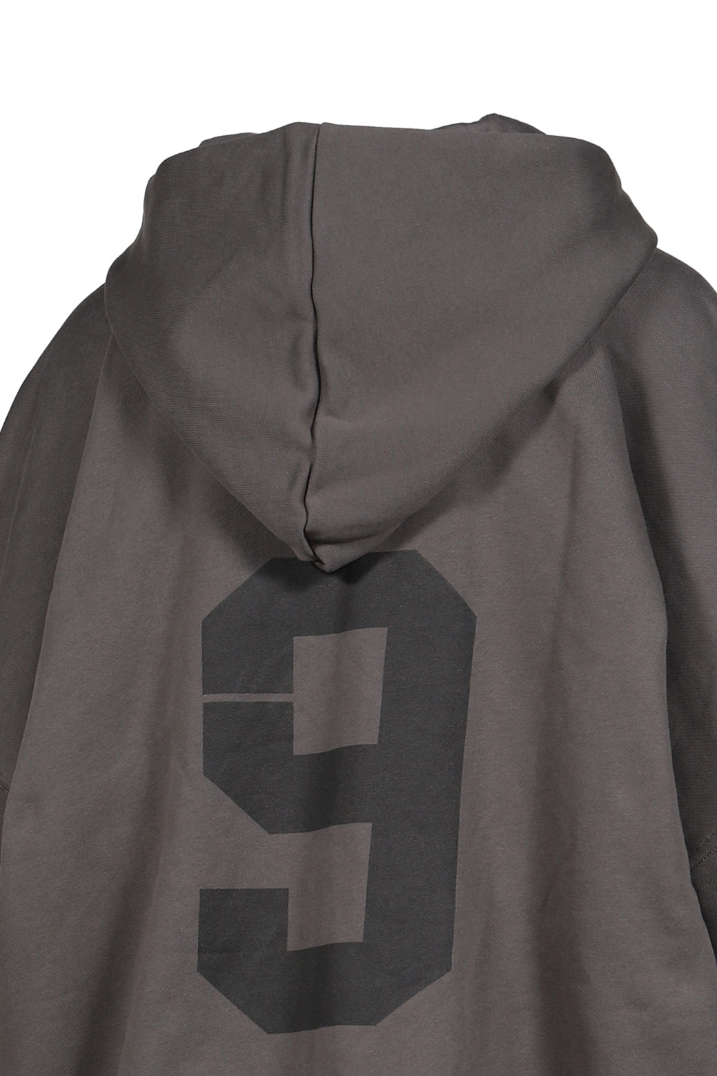 INFLATED MBH DEVIL ZIPPED HOODIE UNISEX / WASHED GRY