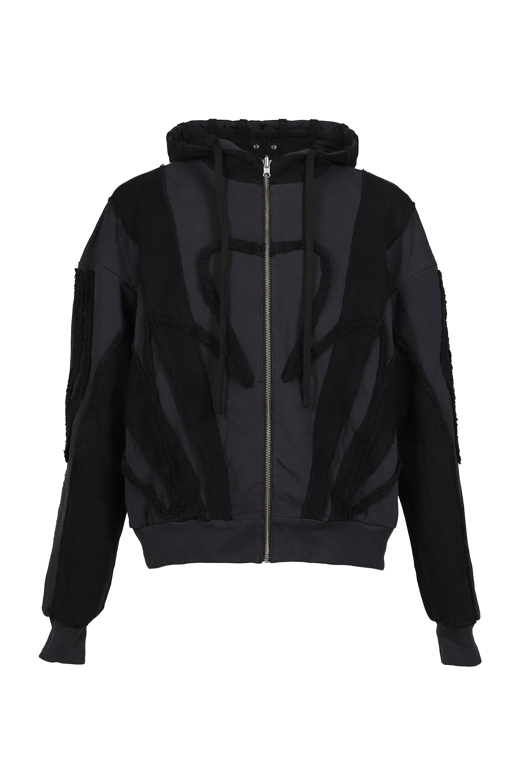 REVERSIBLE ARMOR HOODIE / BLK