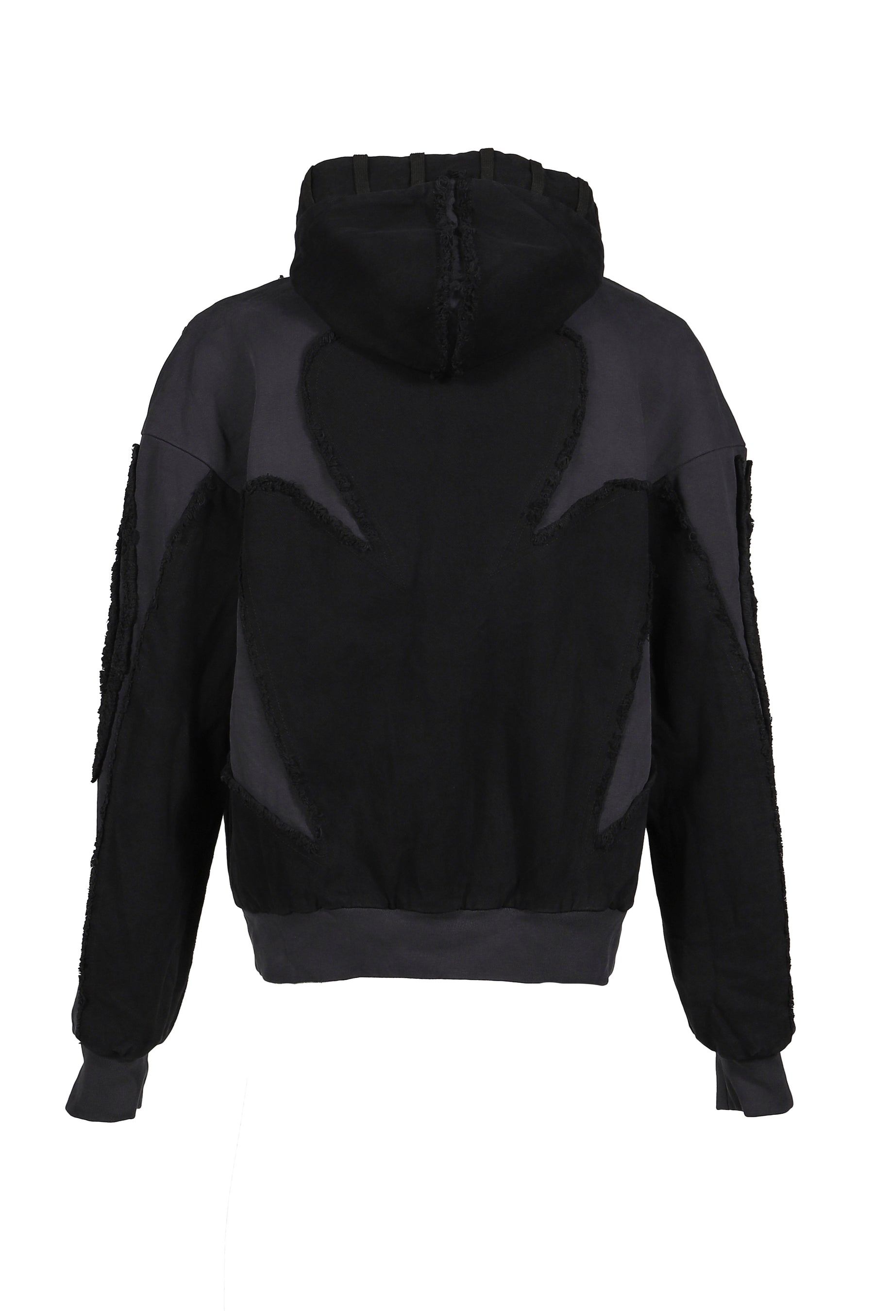 REVERSIBLE ARMOR HOODIE / BLK