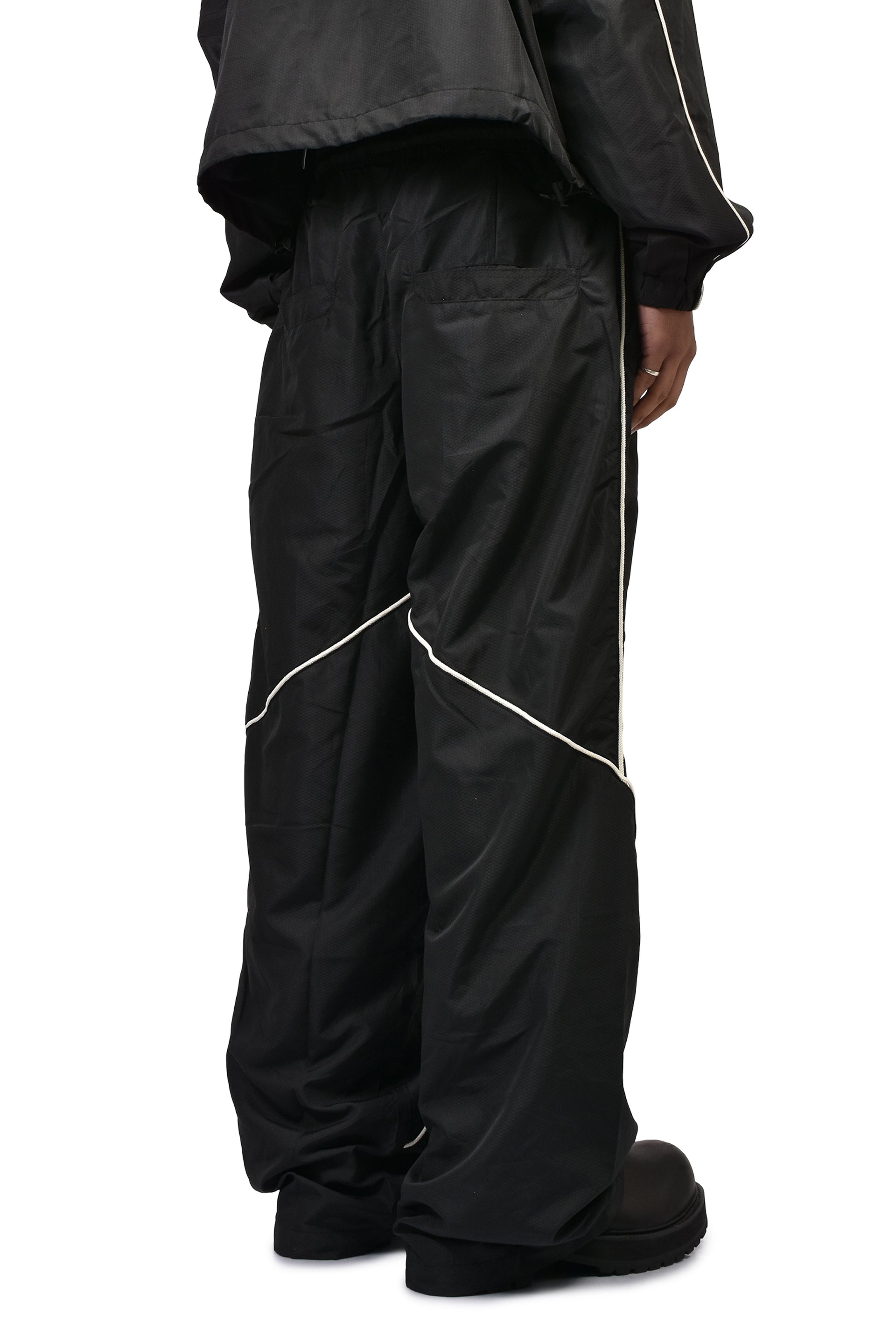 HONEYCOMB TRACK PANT / BLK