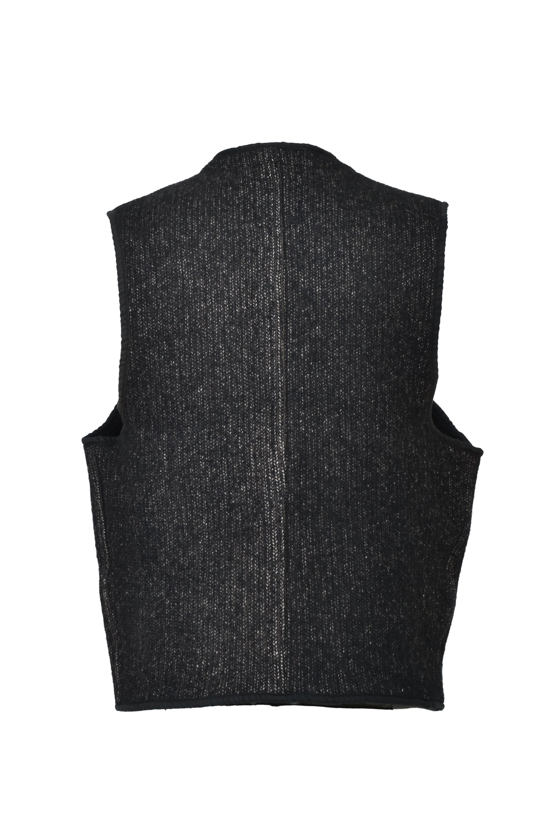 B CLOTH VEST AGED / AGED MIXED BLK 