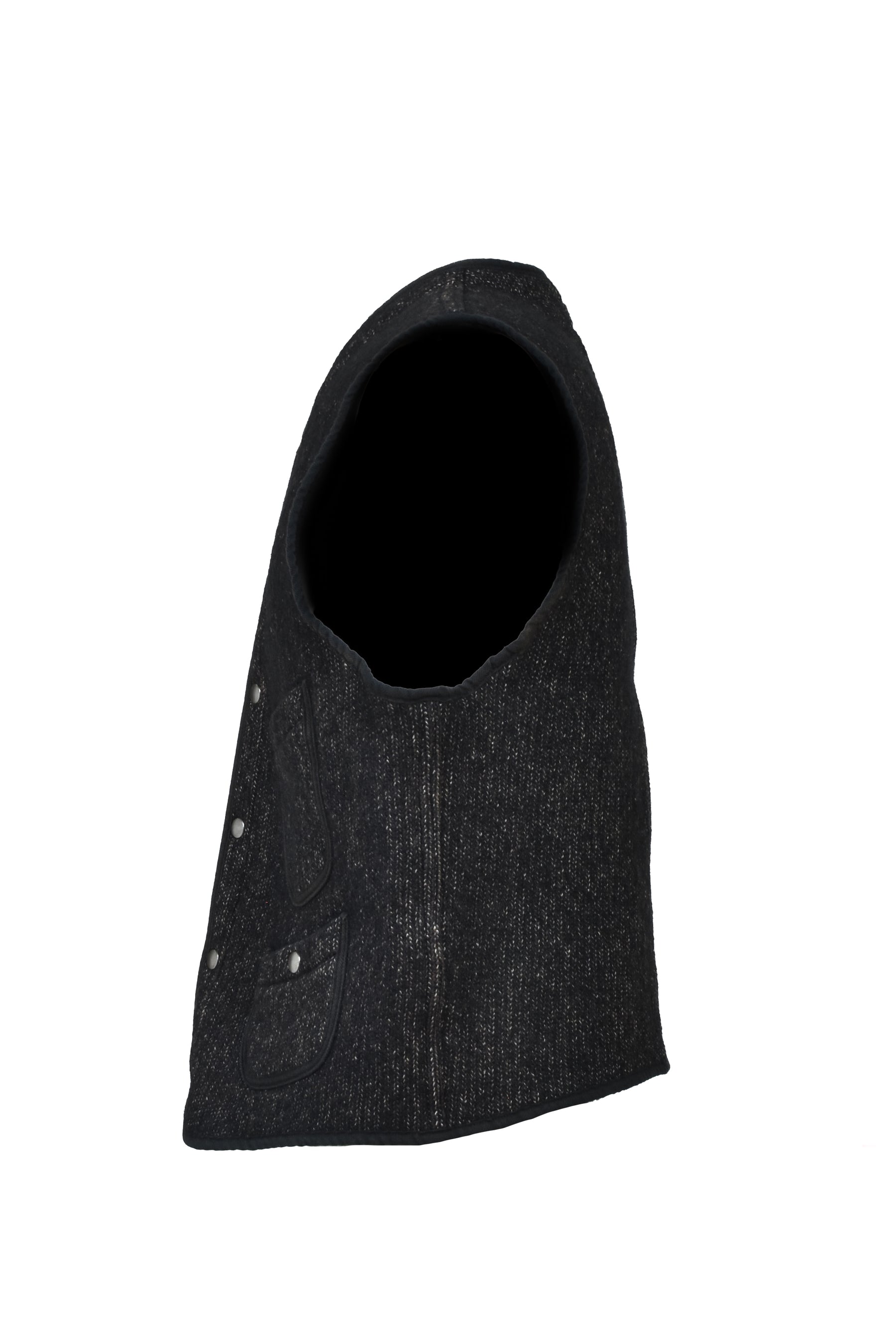 B CLOTH VEST AGED / AGED MIXED BLK 