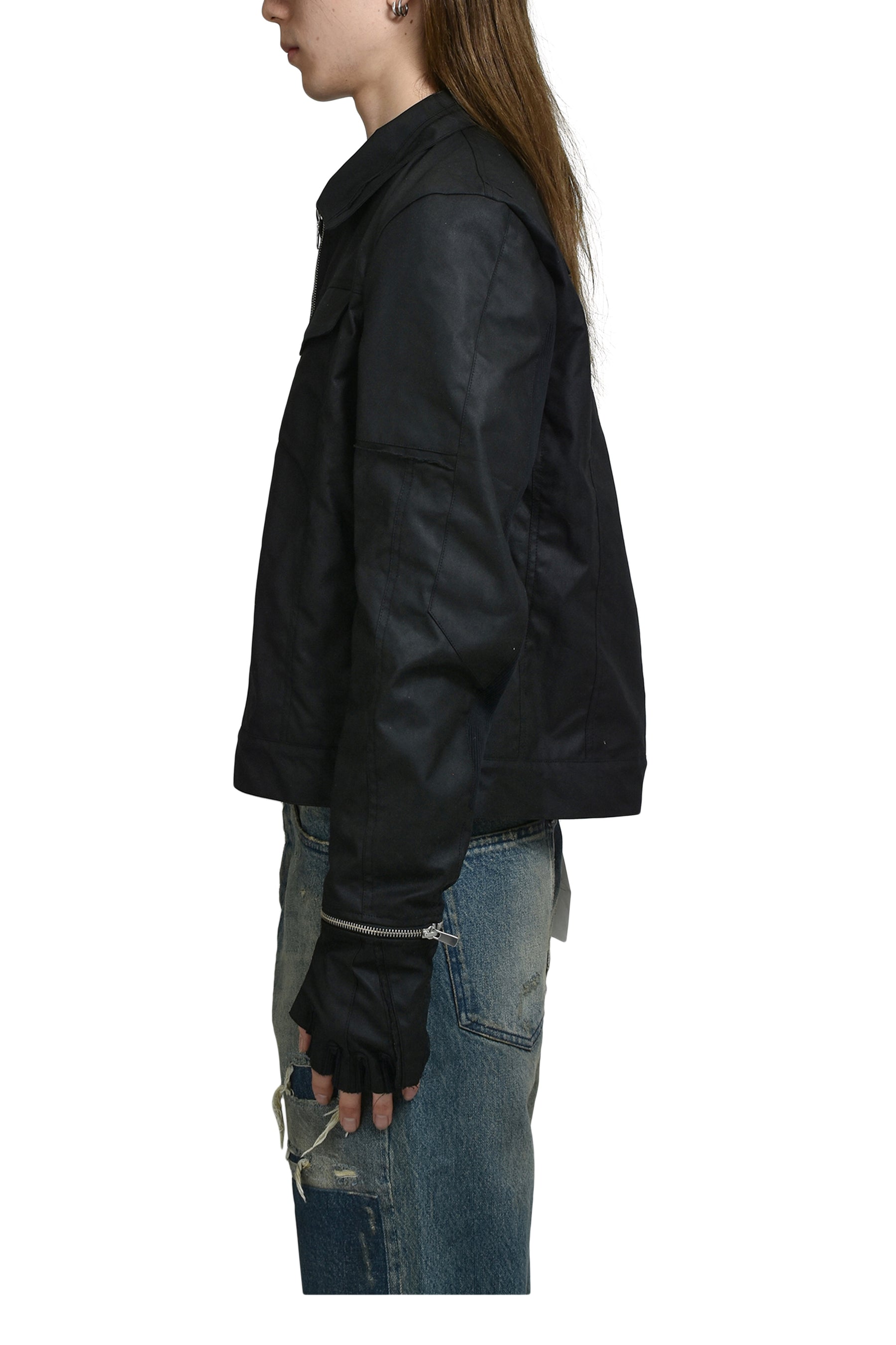 VANGUARD GLOVED TACTICAL JACKET / BLK 