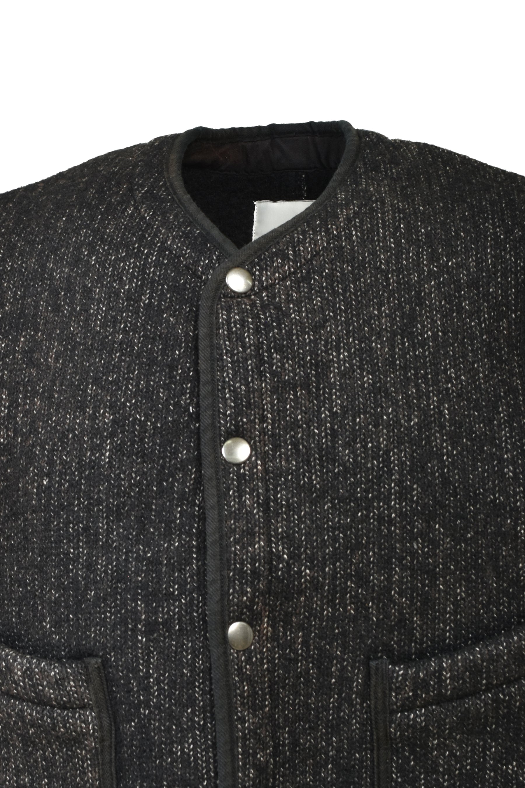 B CLOTH VEST AGED / AGED MIXED BLK 