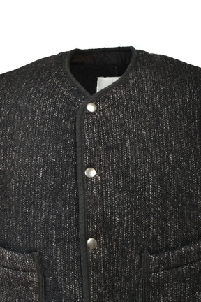 B CLOTH VEST AGED / AGED MIXED BLK 
