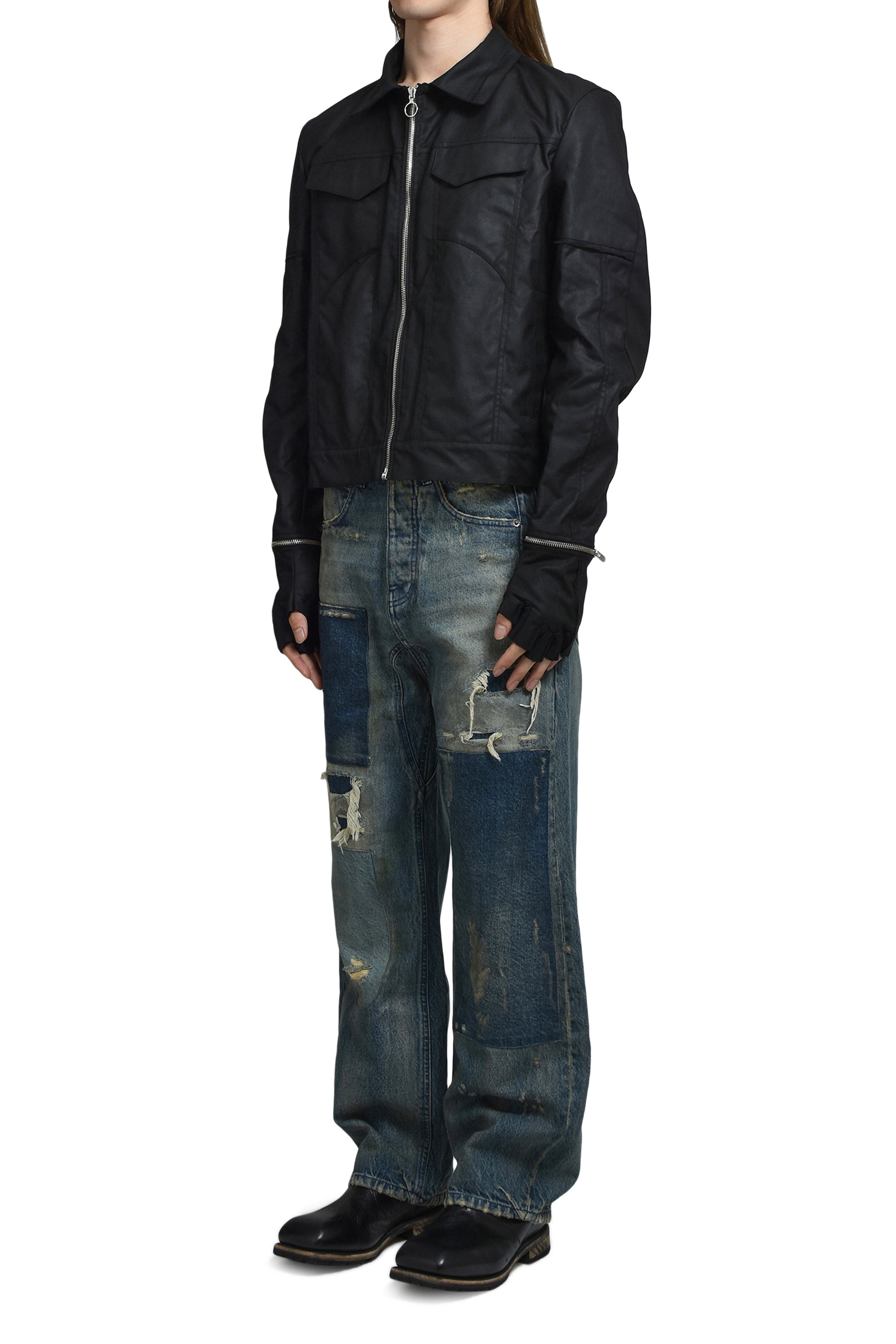 VANGUARD GLOVED TACTICAL JACKET / BLK 