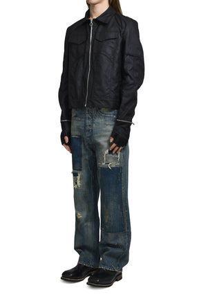 VANGUARD GLOVED TACTICAL JACKET / BLK 