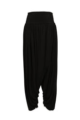 SKIN FLUID TROUSERS / BLK