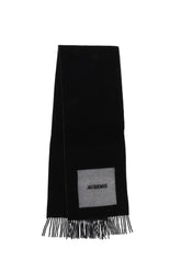 L ECHARPE ROND CARRE / BLK