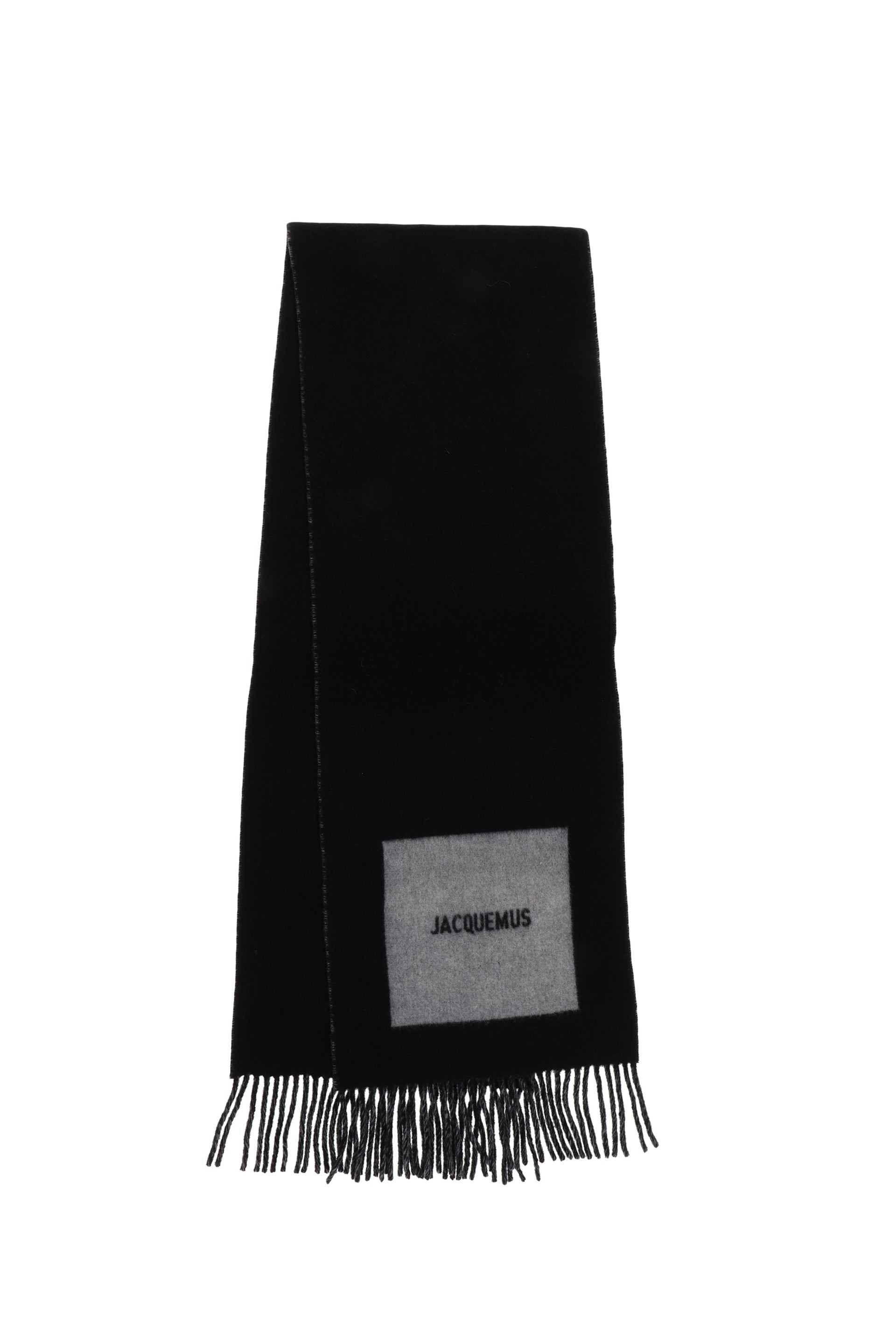 L ECHARPE ROND CARRE / BLK