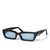 LE PETIT CARRÉ SUNGLASSES / BLK BLU